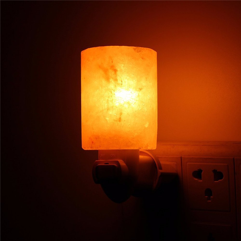 🌟 Lámpara de Sal del Himalaya - Luz Nocturna Decorativa 🏔️