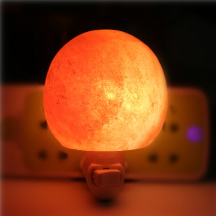 🌟 Lámpara de Sal del Himalaya - Luz Nocturna Decorativa 🏔️